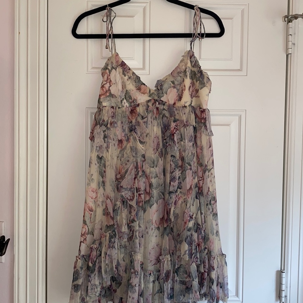 Zimmerman strappy floral dress size 1